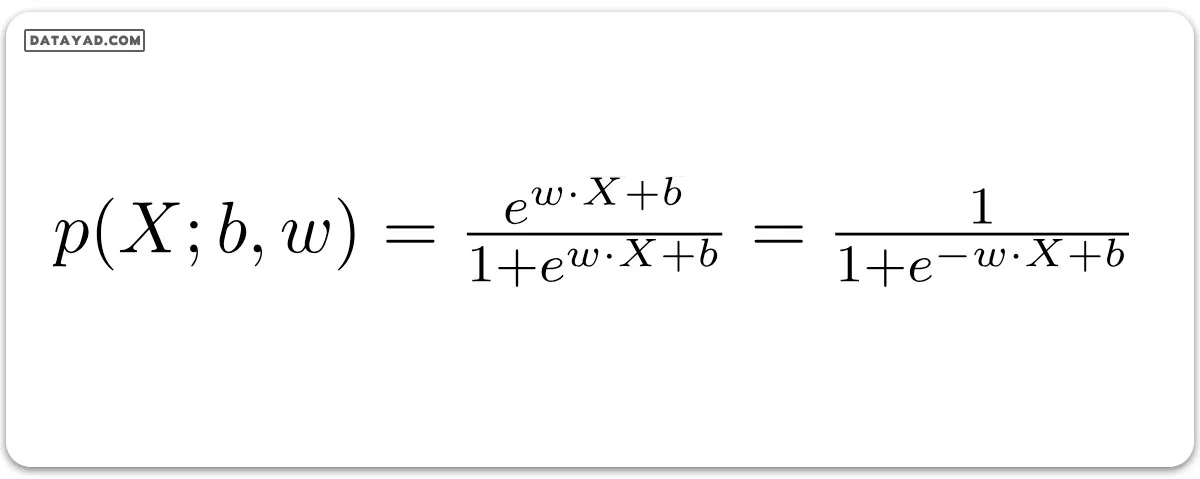معادله لجستیک رگرشن