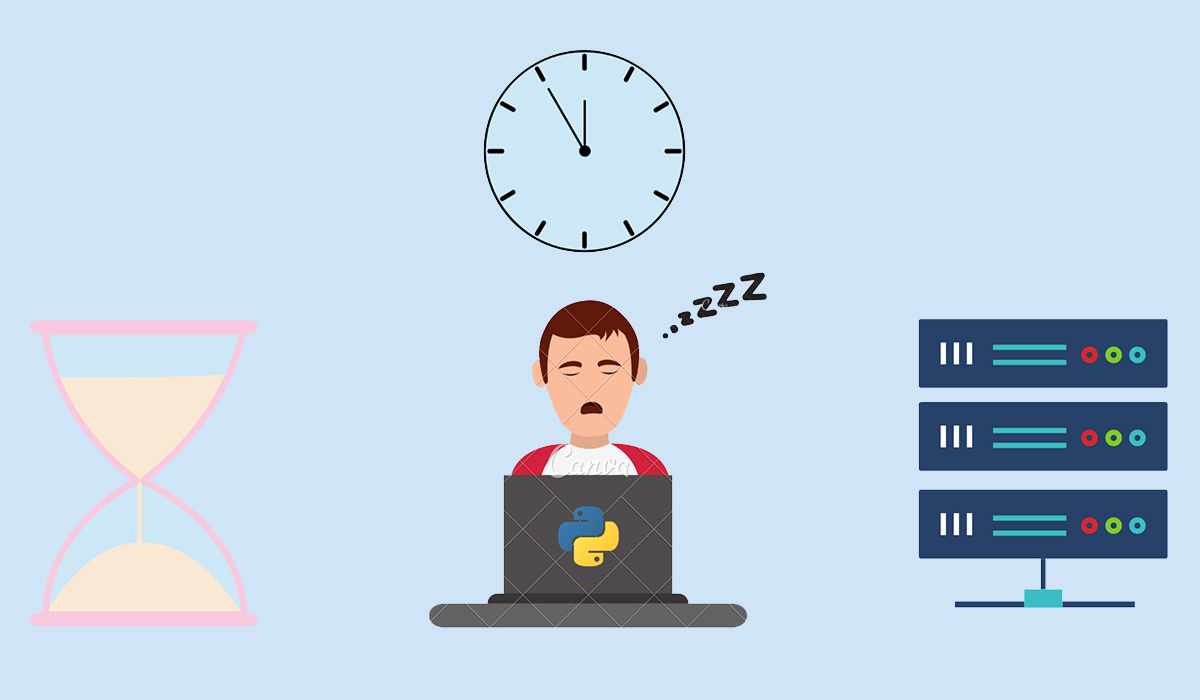 تابع ()sleep در پایتون