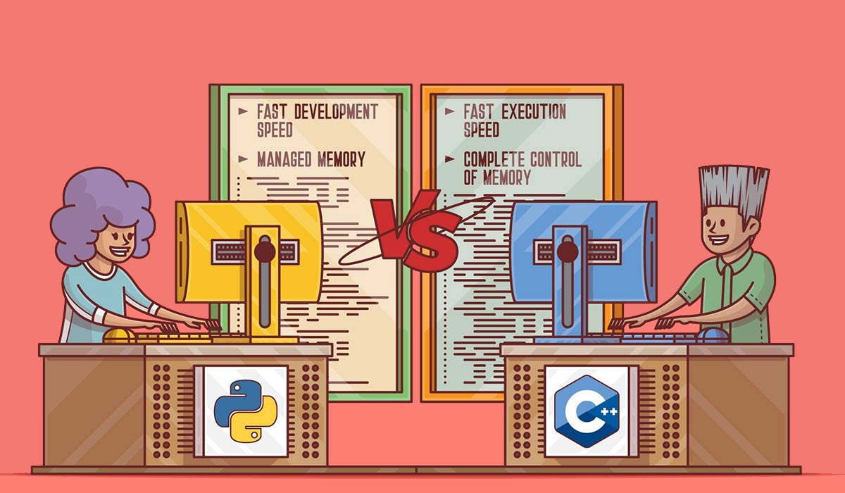 تفاوت‌های اساسی پایتون یا ++C