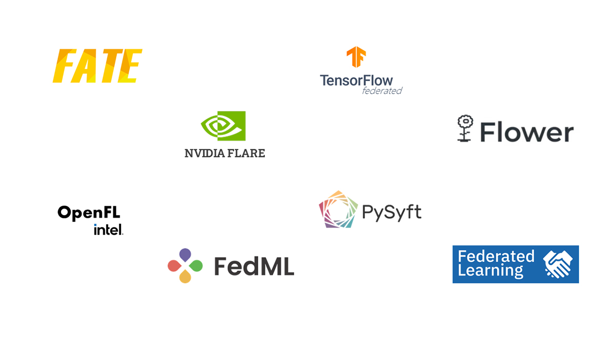 مقایسه فریمورک‌های برتر یادگیری فدرال