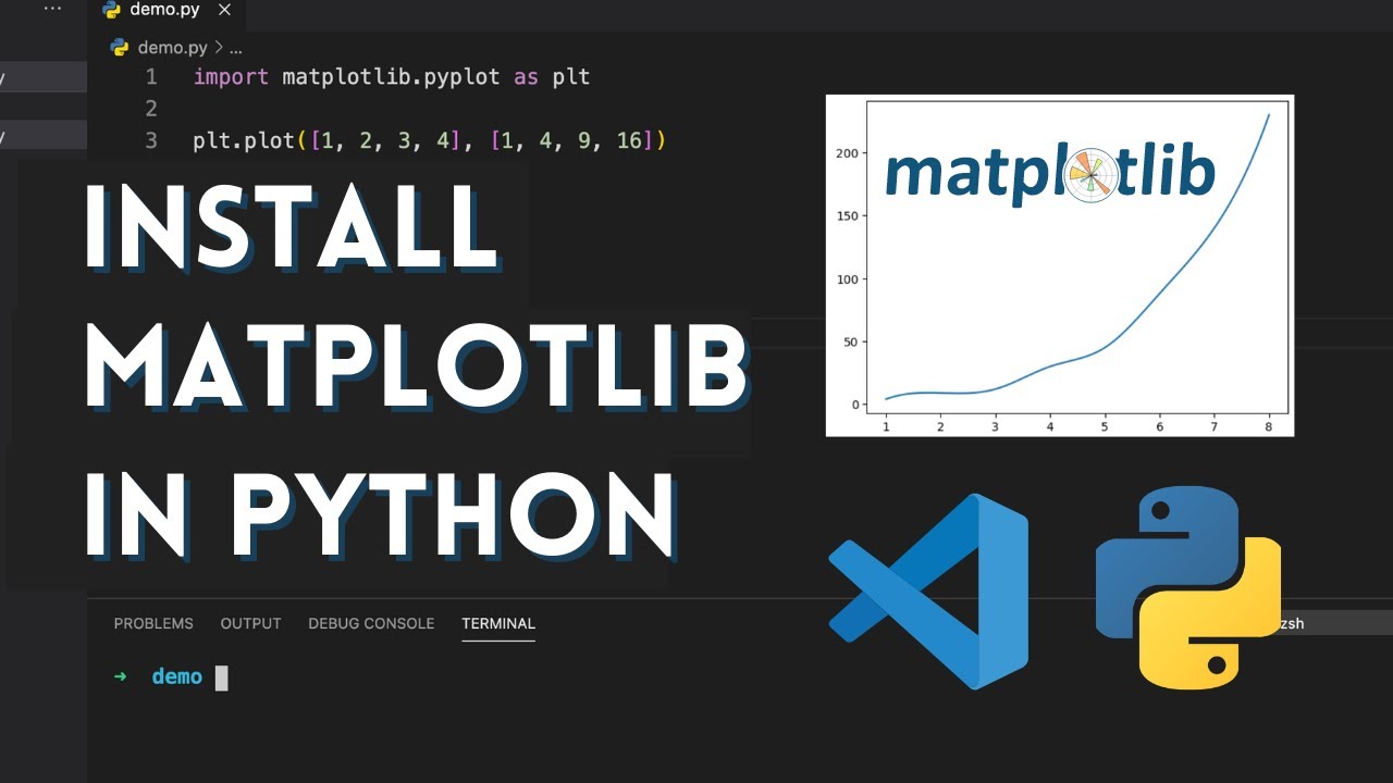 نصب و راه‌اندازی Matplotlib در پایتون (راهنمای بدون دردسر!)