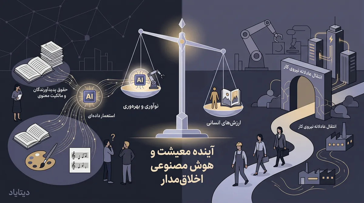 آینده معیشت؛ چالش جایگزینی مشاغل و اخلاق در هوش مصنوعی