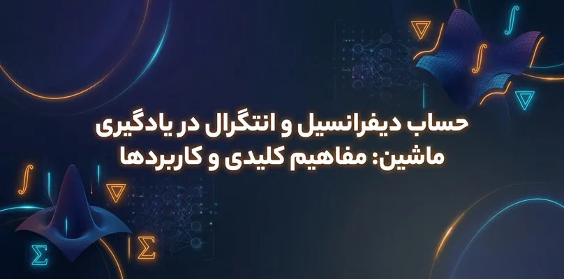 حساب دیفرانسیل و انتگرال در یادگیری ماشین